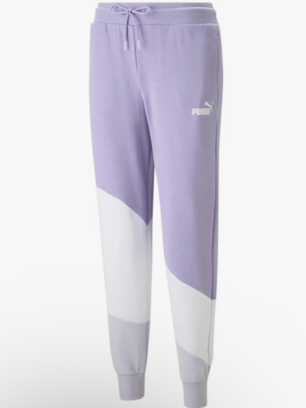 2 Puma Women's Power Cat Jogging Pants Pink Heather & Vivid Violet, XL - Picture 9 of 14